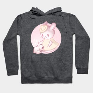 Bunny witch cures rabbit in the forest - Magical and cute witches 1 Hoodie